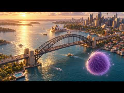 Violet Over Sydney: Blender Motion Turned into an AI Fantasy Short