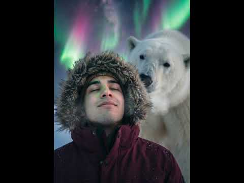 The Arctic Surprise: An Unexpected Encounter Under the Aurora